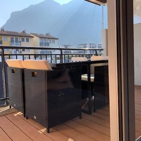 Superbe Appartement Dans La Marina Du Bouveret Port-Valais 外观 照片